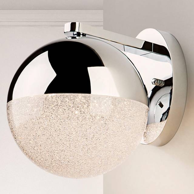 Schuller 793371 Sphere LED Wall Light Chrome