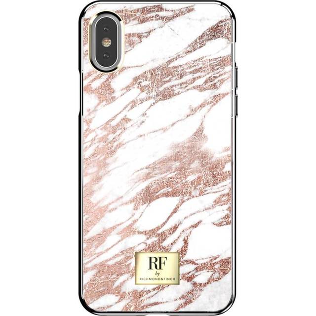 RF By Richmond And Finch Rose Gold Marble iPhone Xs Max Cover