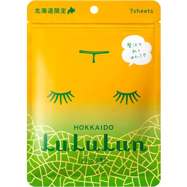 Lululun Premium Sheet Mask Hokkaido Melon 7-pak