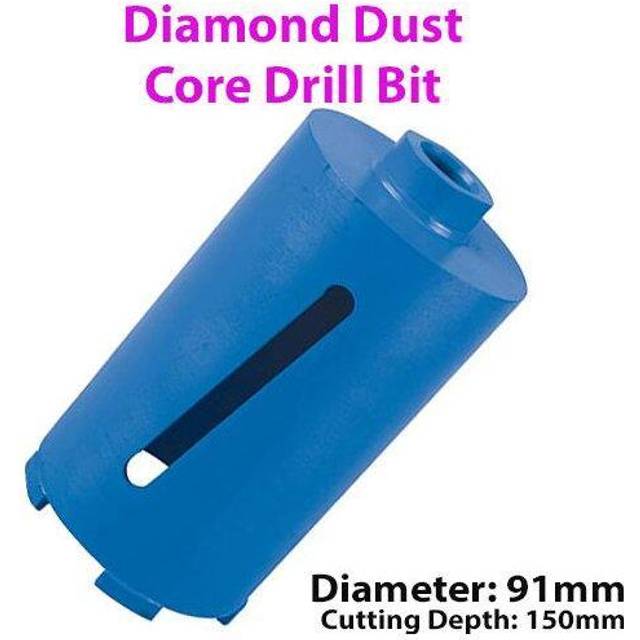 91mm x 150mm Diamond Core Drill Bit Hole Cutter For Brick Wall / Concrete Block