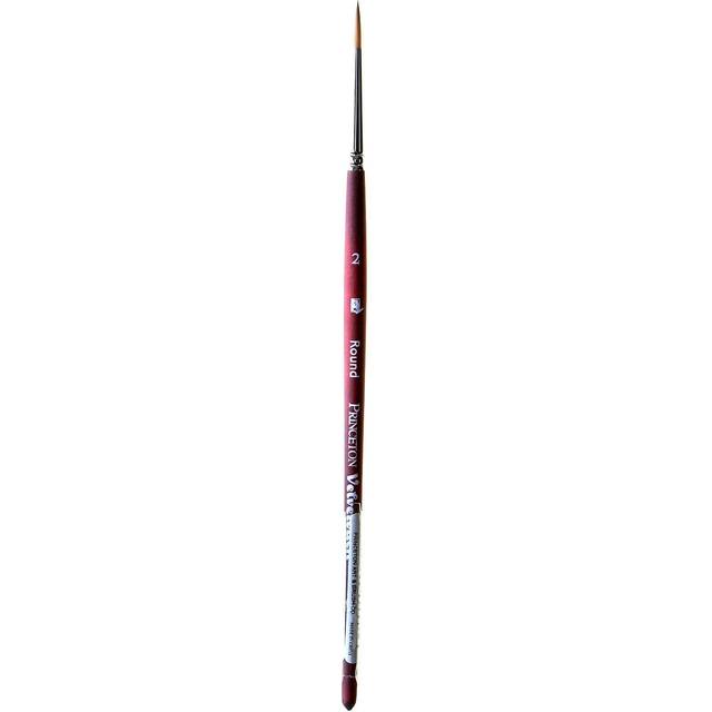 Princeton : Velvetouch : Series 3950 : Short Handle : Round : Size 2