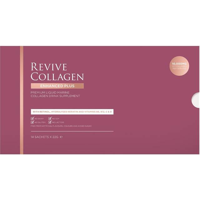 Revive Collagen Tropical Flavoured Drink Supplement 10,000mg 14 x 22g Sachets