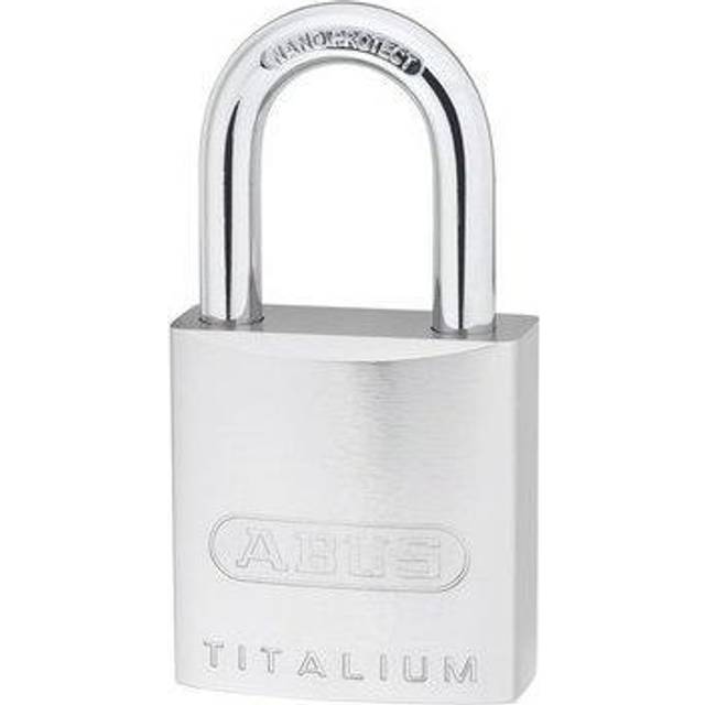 Abus - 04392 86TI/45mm titalium Padlock 70mm Long Stainless Steel Shackle