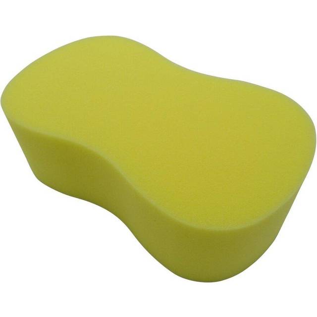 Securefix Direct - Car Wash Sponge Yellow X1 (Cleaning Waxing Window Valet Jumbo)