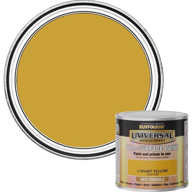 Rust-Oleum Canary Yellow Gloss Universal All-Surface Paint - Rust Oleum Canary Yellow