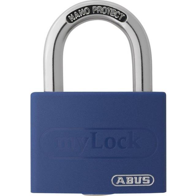Abus T65AL Series Aluminium Padlock 40mm Blue Standard