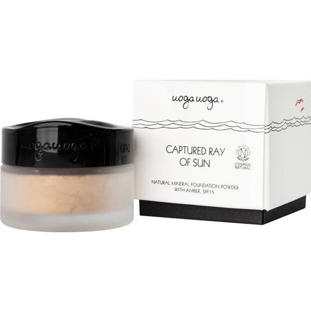 Uoga Uoga Natural Foundation Powder with Amber SPF 15 635 Captured Ray of Sun