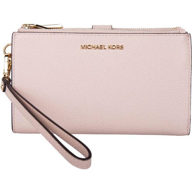 MK Adele Pebbled Leather Smartphone Wallet - Pink - Michael Kors - ONE SIZE