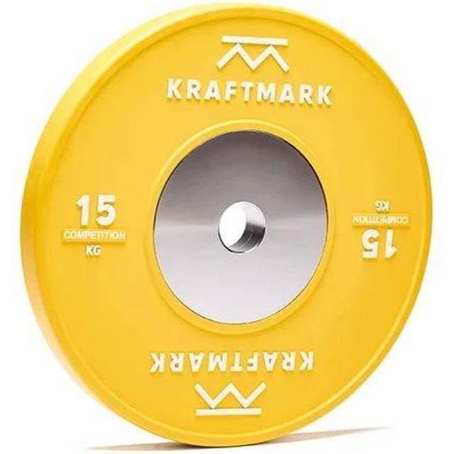 Kraftmark Internationella Viktskivor 50mm Competition Bumpers yellow