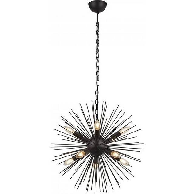 Searchlight 631010BK Sputnik 10 Light Pendant Black