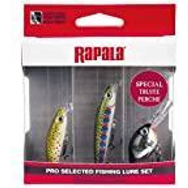 Rapala - Ultra Light Fiskebete kit – Öring- och abborrbete – Ultra Light Shad 4 cm, Ultra Light Mimmi 6 cm och Ultra Light Crank 3 cm – Sötvatten – Tillverkad i Estland – Flerfärgad