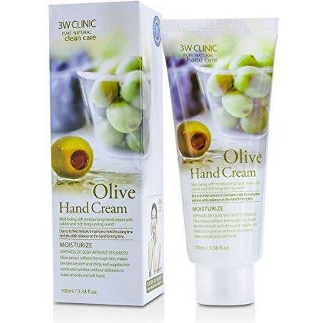 3W CLINIC Moisturizing Hand Cream Olive 100ml (3 Options) #1pcs