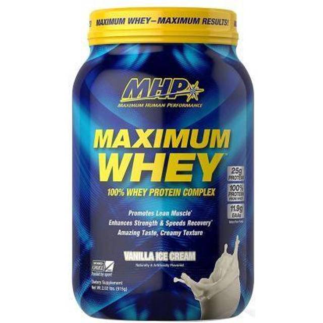 MHP - Maximum Whey - 100% Whey Protein, Vanilla Ice Cream - 25 Servings