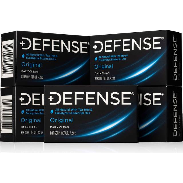 Defense Soap Original Tea Tree Bar Soap 4.2oz (Pack of 5)