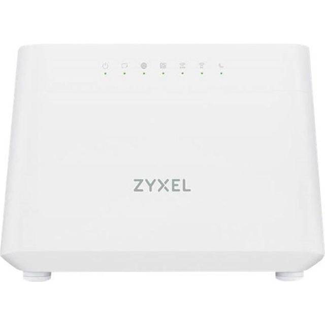 Zyxel ex3301-t0 dual band wireless router (ax1800) - wi-fi 6, 4-port gigabit eth