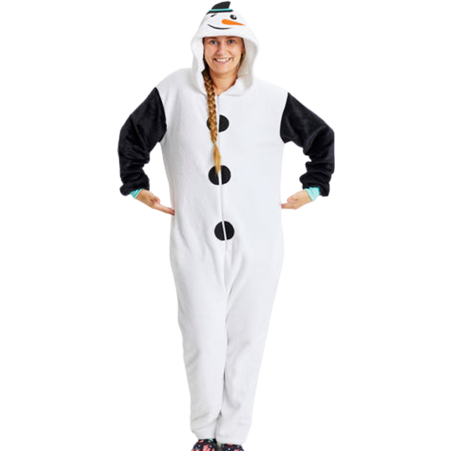 CHRISTMAS SWEATS The Snowmans Jumpsuit |Vit |XS