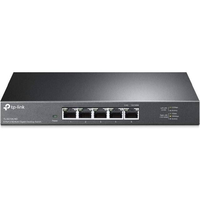 TP-Link TL-SG105-M2 5-Port 2.5G Multi-Gigabit Desktop Switch