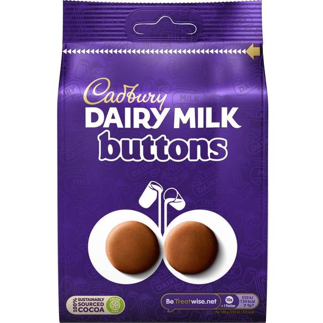Cadbury Dairy Milk Giant Buttons Chocolate Bag
