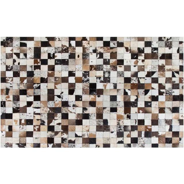 Leather Area Rug 160 x 230 cm Multicolour CERLI