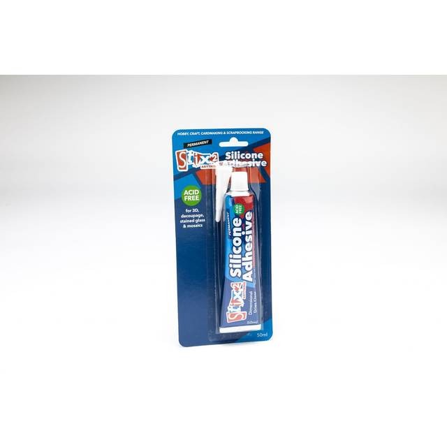 50ml Clear Dry Silicone Craft Glue With Nozzle
