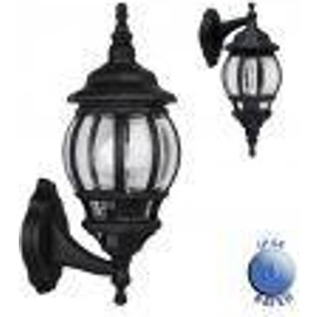 Windsor Black Outdoor Wall-Up Down Light
