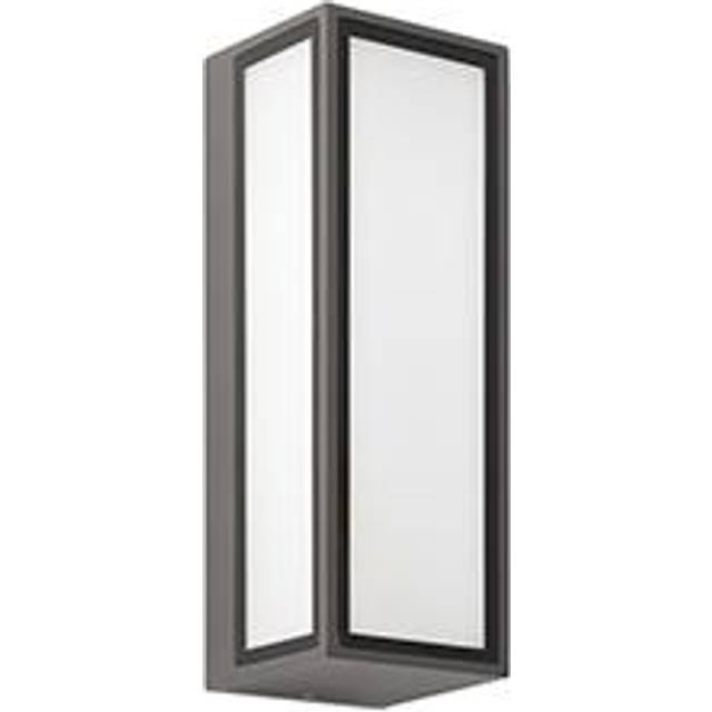 Faro Pivot - Outdoor LED Box Wall Lamp Dark Grey 9W IP65
