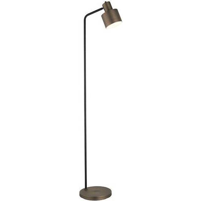 Crossland Grove Mayfair Floor Lamp, Brown