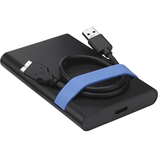 Verbatim Store N Go 2.5 Inch Hard Drive Enclosure Kit USB 3.2 Black