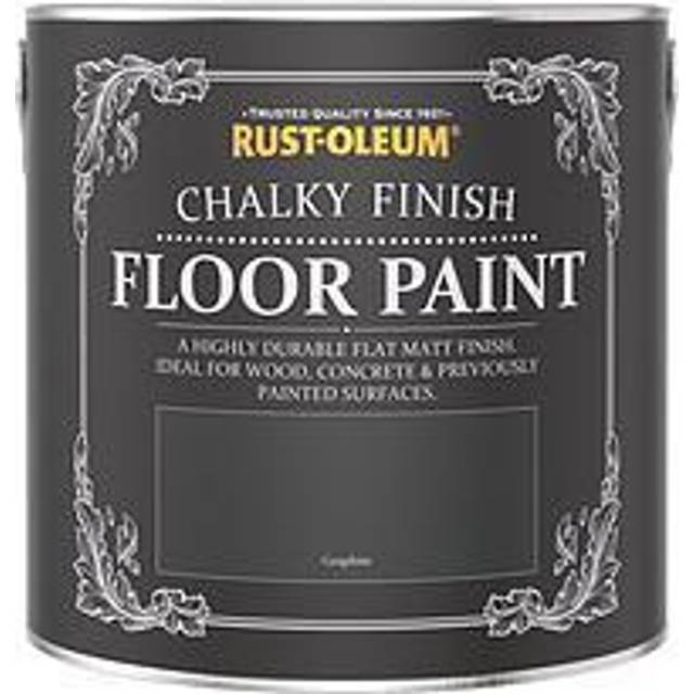 Rust-Oleum Chalky Floor Paint Graphite 2.5L