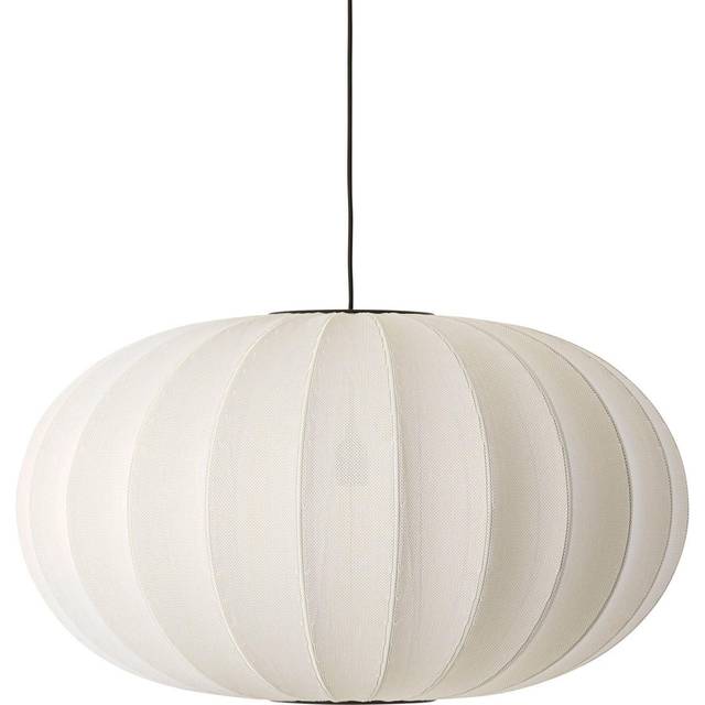 Knit-Wit Pendant Oval 76 cm, Pearl White