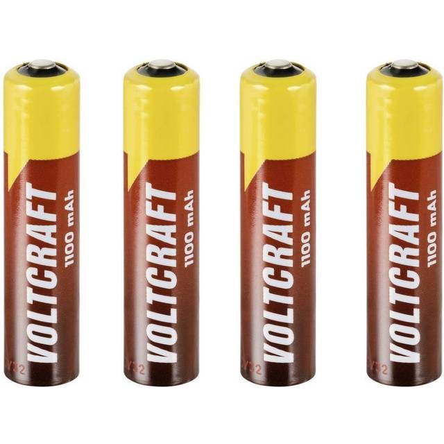 VOLTCRAFT Batteri AAA (R03) Extreme Power FR03 Litium 1100 mAh 1.5 V 4 st