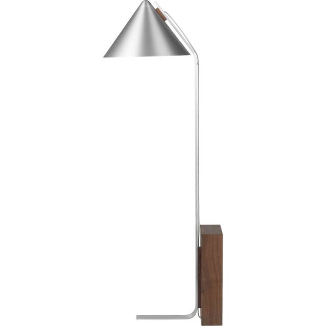 Kristina Dam Studio Cone golvlampa Aluminium borstad - Silverfärgad
