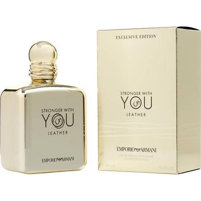 Stronger with you leather giorgio armani spray 100 ml / 3.4 oz men