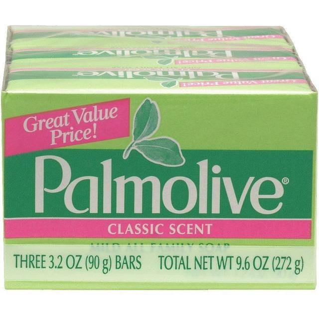 Palmolive Bath Bar Soap, 32 oz Bars, 3-count
