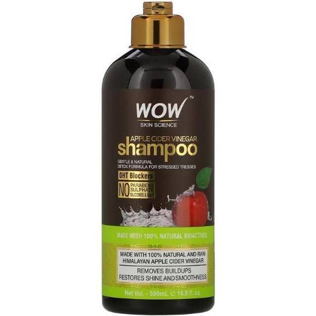 Wow Skin Science, Shampoo, Apple Cider Vinegar, 500ml