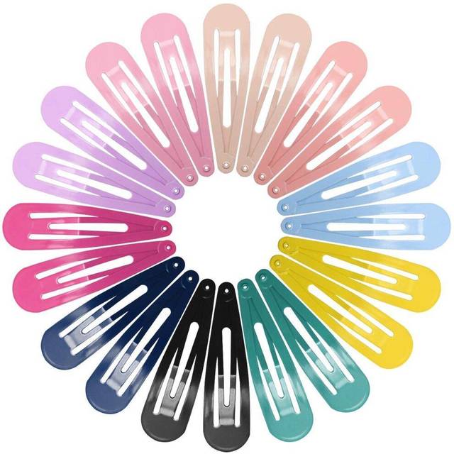 Snap Hair Clips for Women Girls  Funtopia 40 Pcs 7cm / 2.8 Inch Long N