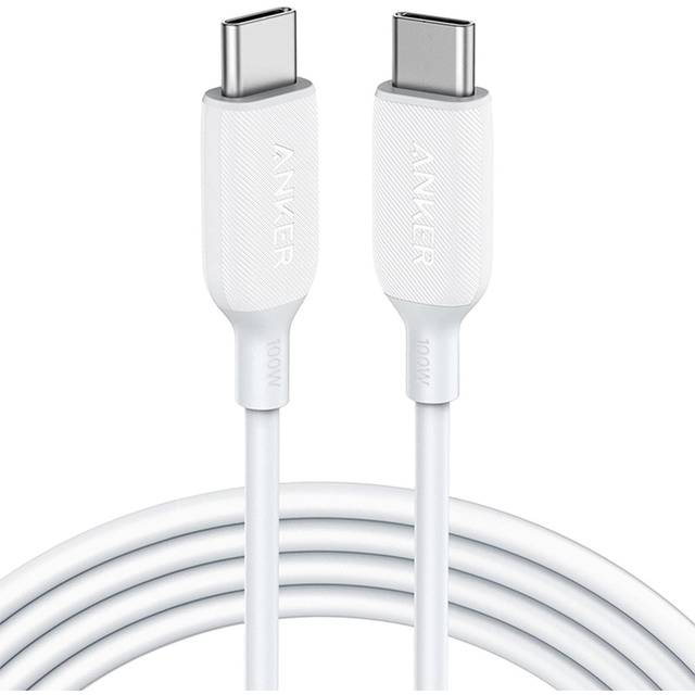 Anker PowerLine III USB C to USB C Charger Cable 100W 6ft 2.0, Type C Charging Cable for MacBook Pro 2020, iPad Pro 2020, iPad Air 4, iPad mini 6