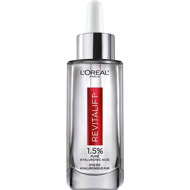 L'Oreal Paris Revitalift Derm Intensives Hyaluronic Acid Serum Ampoules 7 Day Boost Pure Hyaluronic Acid Anti-Aging Ampoules to visibly replump skin in 7 days, 7 Ampoules, 0.28 fl. oz.