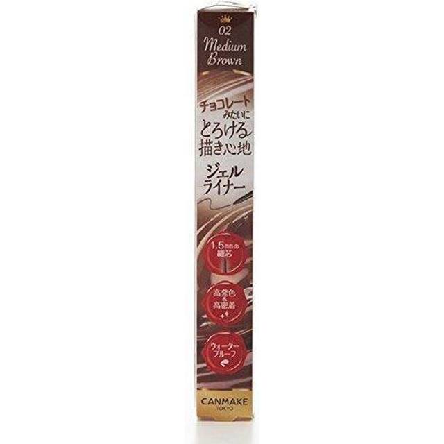 CANMAKE - Creamy Touch Liner - 0.08g - 02 Medium Brown