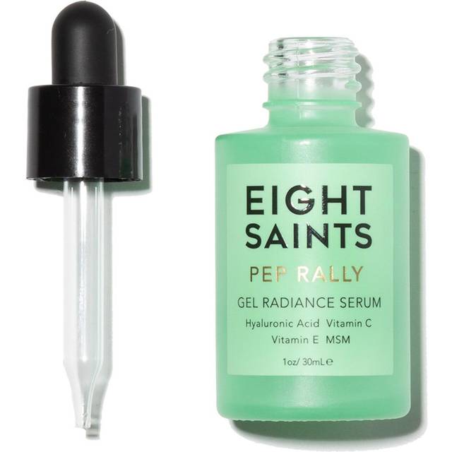 Eight Saints Pure Hyaluronic Acid Serum for Face Plumping, Natural and Organic Face Serum with Vitamin C and Vitamin E for Fine Lines, Reduces Wrinkles, Firming, Hydrating, Anti-Aging, 1 Oz