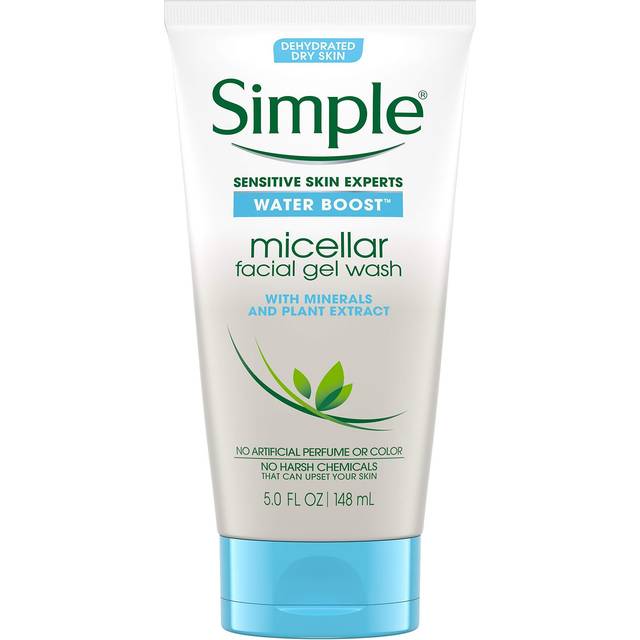 Simple Water Boost Micellar Gel Facial Wash  5 Oz (150 ML) (1 Count)