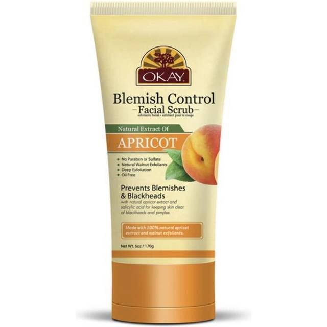 Okay Pure Naturals Blemish Control Apricot Facial Scrub 170 g