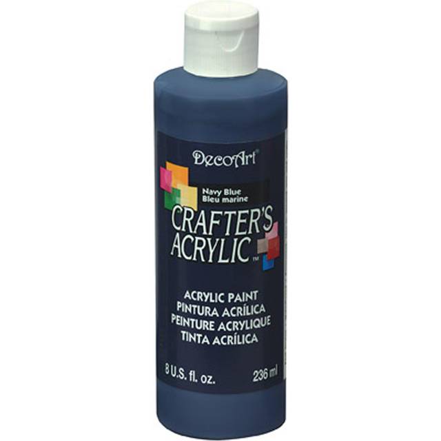 Navy Blue Crafters Acrylic 8Oz