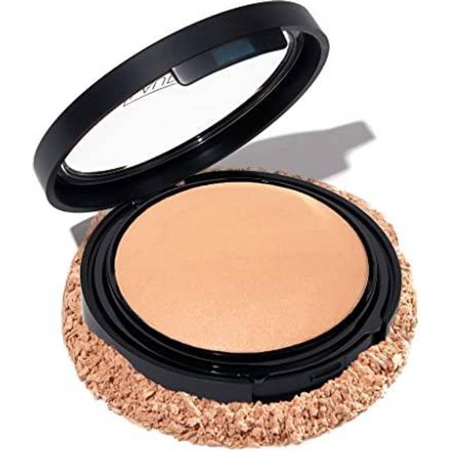 LAURA GELLER NEW YORK Baked Double Take Powder Foundation - Medium - Buildable Medium to Full Coverage - Matte Finish