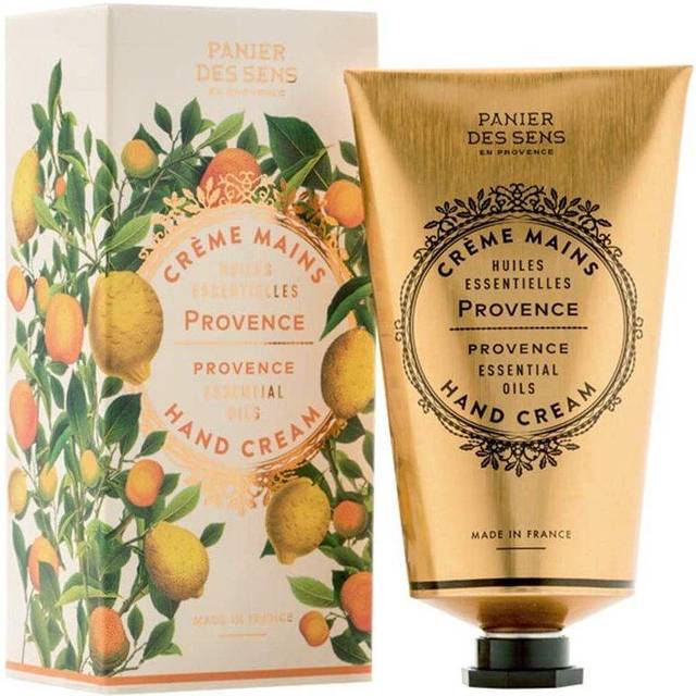 Panier des Sens - Hand Cream for Dry Cracked Hands and Skin - Provence Hand Lotion  Moisturizer  Mask - With Shea Butter and Olive Oil - Hand Care Mad