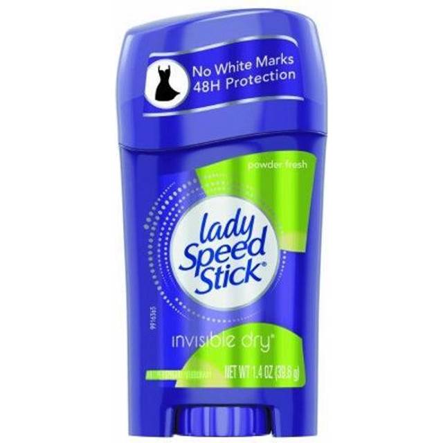 Lady Speed Stick Deodorant 39,7 gram färskt pulver Invisi Dry (41 ml) (2 st)