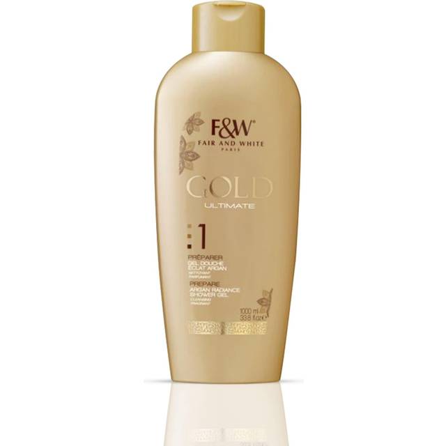 Fair And White 1: Gold Argan Shower Gel 1000ml