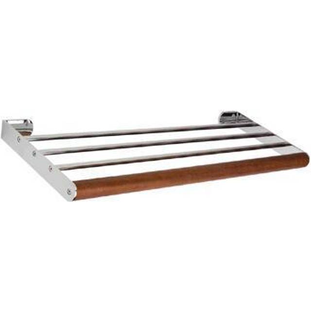 Whitehaus AMAT06-CHEBONYWO Antonio Miro Bathroom Towel Bar  Chrome/Ebo