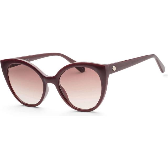 Kate spade sunglasses amya lhf ha burgundy brown gradient