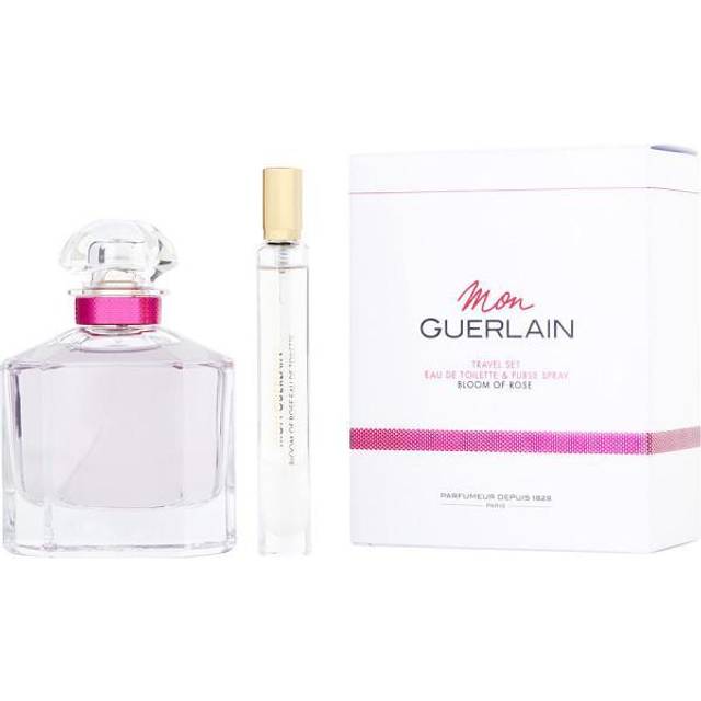 GUERLAIN Mon Bloom Of Rose Eau De Toilette 100ml + 10ml Travel Set